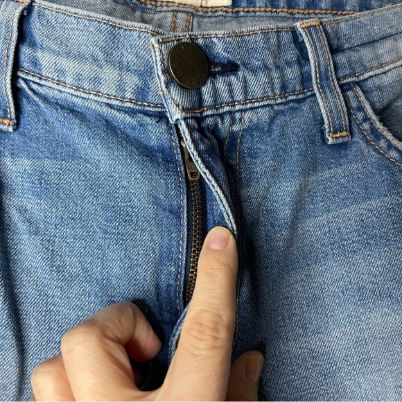 CURRENT/ELLIOT The Fling Boyfriend Fit Tattered Destroy Distressed Jeans - Picture 4 of 9